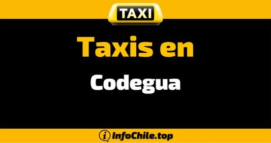 Taxis y Radio Taxis en Codegua