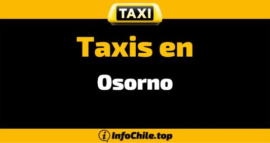 Taxis y Radio Taxis en Osorno