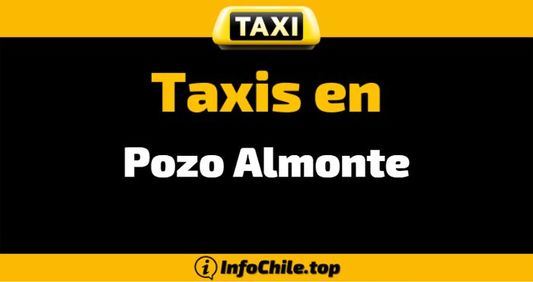 Taxis y Radio Taxis en Pozo Almonte