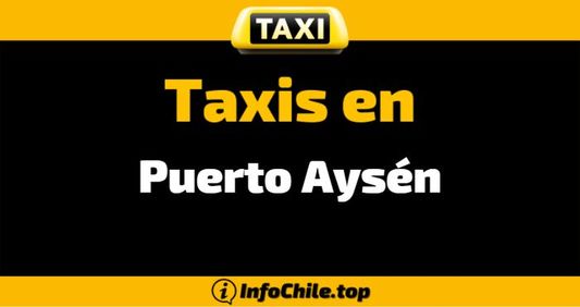 Taxis y Radio Taxis en Puerto Aysen