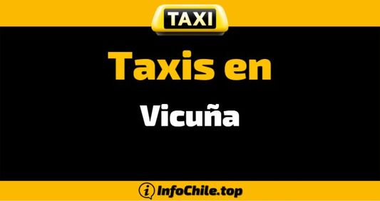 Taxis y Radio Taxis en Vicuna