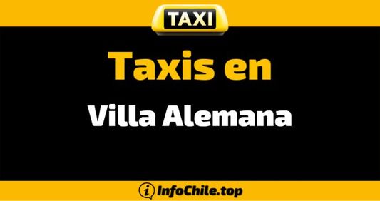 Taxis y Radio Taxis en Villa Alemana